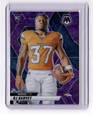 RJ Harvey 2025 Panini Mosaic card
