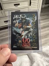 2025 Topps Chrome Kaiju Jalen Hurts #KAI-3 card