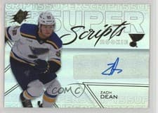 2024-25 SPx SuperScripts Rookies Zach Dean #SSR-ZD card
