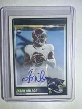 2025 Score Rookies Jalen Milroe #29 card