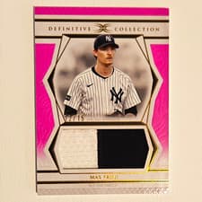 2025 Topps Definitive Collection Jumbo Relic Collection Max Fried #DJRC-MF card