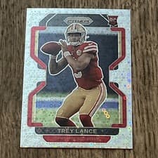 Trey Lance 2021 Panini Prizm No Huddle card