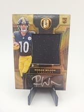 2024 Panini Gold Standard Rookie Jersey Autographs Jumbo Roman Wilson #261 card