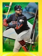 Franmil Reyes 2020 Topps Finest card