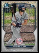 2023 Bowman Chrome Prospects Spencer Jones #BCP-139