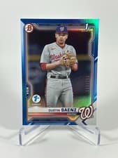 Dustin Saenz 2021 Bowman Draft 1st Edition card