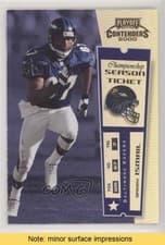 Qadry Ismail 2000 Playoff Contenders card