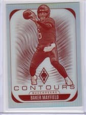 2025 Panini Phoenix Contours Baker Mayfield #30 card