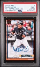 Ichiro 2026 Topps 1991 Topps Autographs card