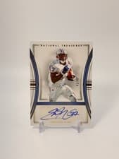 Eddie George 2023 Panini National Treasures Signatures card
