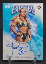 2025 Topps Exalted WWE Wrestling Exalted Autographs Jordynne Grace #EXA-JOR card