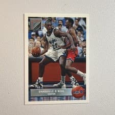Shaquille O'Neal 1992 Upper Deck McDonald's card