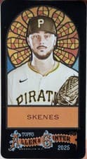 2025 Topps Allen & Ginter Mini Stained Glass Paul Skenes #128 card