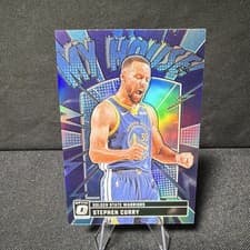 Stephen Curry 2024 Panini Donruss Optic My House card
