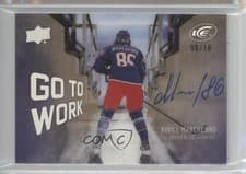 2024-25 Upper Deck Ice Go To Work Auto Kirill Marchenko #GTW-6 card