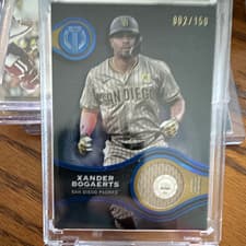 2025 Topps Tribute Stamp Of Approval Xander Bogaerts #SOA-XB card