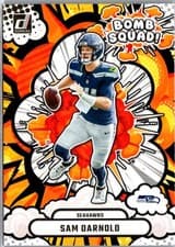 Sam Darnold 2025 Donruss Bomb Squad card