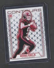 Michael Penix Jr. 2024 Panini Phoenix Contours card