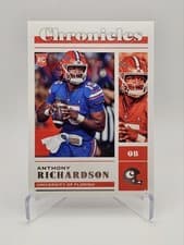 Anthony Richardson 2023 Panini Chronicles Draft Picks card