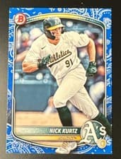 2025 Bowman Prospects Nick Kurtz #BP-114