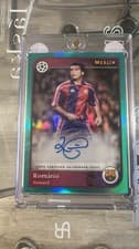 Romario 2024 Topps Merlin UEFA Autograph card
