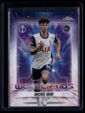 2025 2024 Topps Chrome UEFA Wonderkids Archie Gray #WK-5