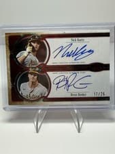 2026 Topps Tier One Dual Autographs Nick Kurtz #DA-KR card