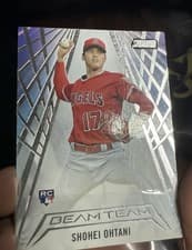 Shohei Ohtani 2018 Stadium Club Beam Team card
