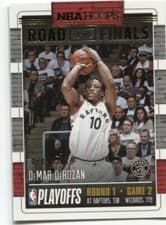 DeMar DeRozan 2018 Panini Hoops Road to the Finals card
