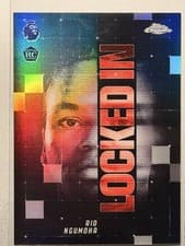 Rio Ngumoha 2026 Topps Chrome Premier League Locked In card