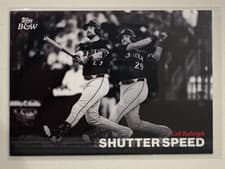 2025 Topps Black & White Shutter Speed Cal Raleigh #SS13 card