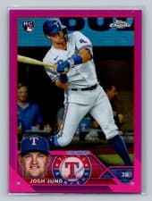 Josh Jung 2023 Topps Chrome card