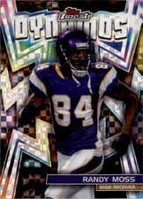 2024 Finest Dynamos Randy Moss #DYN-24 card
