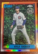 2025 Topps Chrome Update 1990 Topps Chrome Kyle Tucker #90CU-13 card