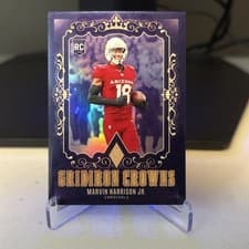 Marvin Harrison Jr. 2024 Panini Phoenix Gridiron Crowns card