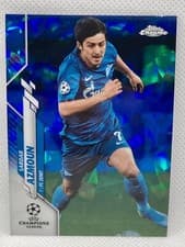 Sardar Azmoun 2019 Topps Chrome UEFA Champions League Sapphire card