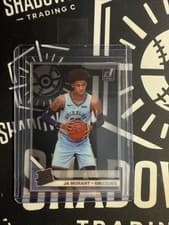 2019 Panini Clearly Donruss Ja Morant #52 card