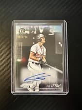 2025 Bowman Draft Achromatic Autographs Ike Irish #AA-II card