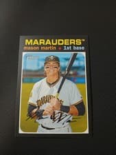 Mason Martin 2020 Topps Heritage Minor League card