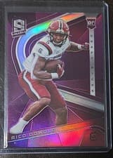 Rico Dowdle 2020 Panini Chronicles Draft Picks Spectra card