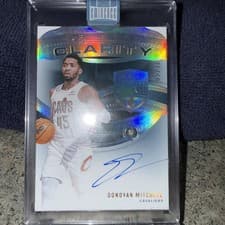 2024-25 Panini Eminence Crystal Clarity Diamond Signatures Donovan Mitchell #5 card