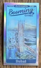 Booming Cities: Dubai 2020 Topps Allen & Ginter Chrome Booming Cities Mini card