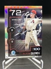 Slade Caldwell 2025 Bowman Bowman Scouts Top 100 card