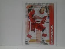 Dominik Kubalik 2023 Topps NHL Sticker Collection card