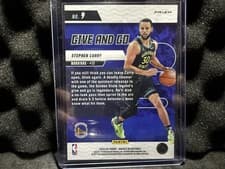 Stephen Curry 2024 Panini Mosaic Give and Go card