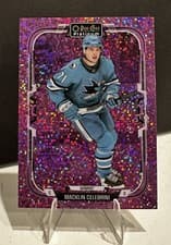 Macklin Celebrini 2024 O-Pee-Chee Platinum card