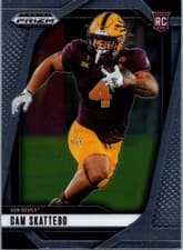 2025 Panini Prizm Draft Picks Base Set Cam Skattebo #9 card