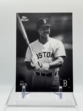 2025 Topps Black & White Base Set Jim Rice #58 card