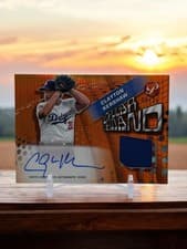 2025 Topps Pristine Popular Demand Autograph Relics Clayton Kershaw #PPDAR-CK