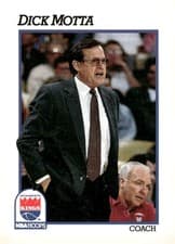 Dick Motta 1991-92 Hoops Base Set card